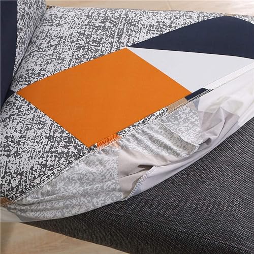Image of P-PLUS INTERNATIONAL Dining Chair Cover Frill Full Cover Set of 6 Seater Seat Cover for Office Chair Dining Stretchable Chair Cover (Set of 6)