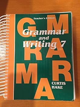 Spiral-bound Grammar and Writing 7 Teacher's Edition Book