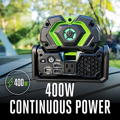 EGO POWER+ Portable Inverter, 400W, Power Inverter Generator, Quiet. Battery and Charger Not Included - PAD5000