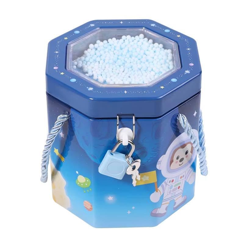 Image of Sajani Cute Cartoon Creative Portable Piggy Bank, Money Saving Box with Combination Lock, Mini Coin Bank Gifts for Boys and Girls, Best Return Gifts for Kids (Pack of 1) (Hexagon)