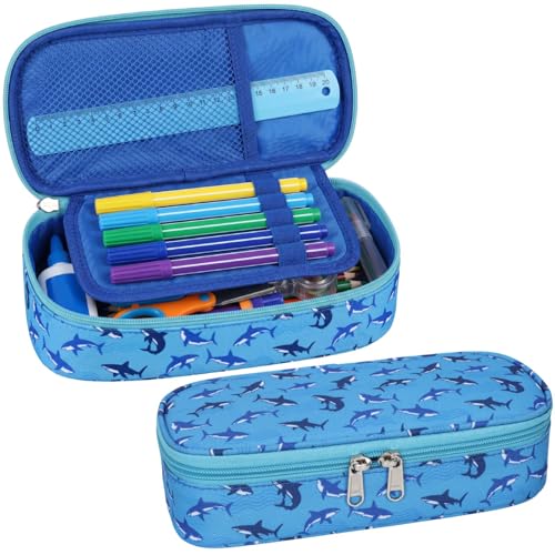 Bagseri Pencil Case for Girls - Large School Supplies Pouch for Class