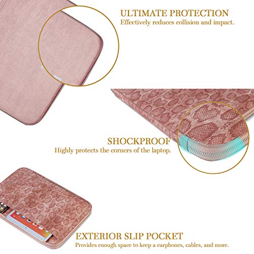 Funda Daisy Rose para Laptop 13 Pulgadas PU Vegana Rosa miniatura 4