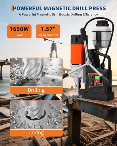Image of Garvee Magnetic Drill, 1650W 1.57 inch Boring