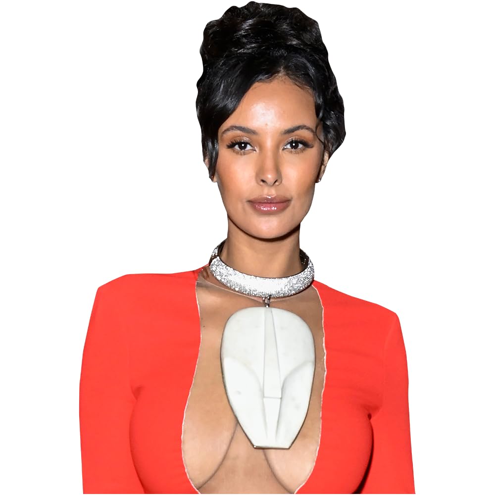 Maya Jama (Long Dress) Half Body Buddy Cutout