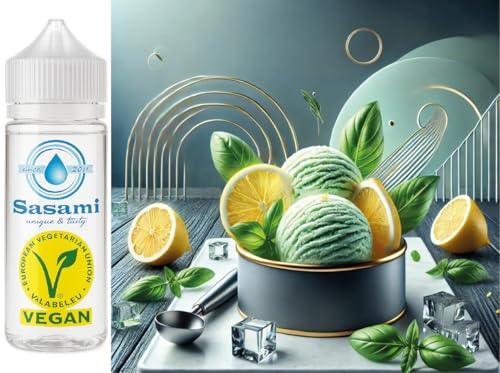 Arôme concentré glace citron basilic Sasami 100 ml vegan
