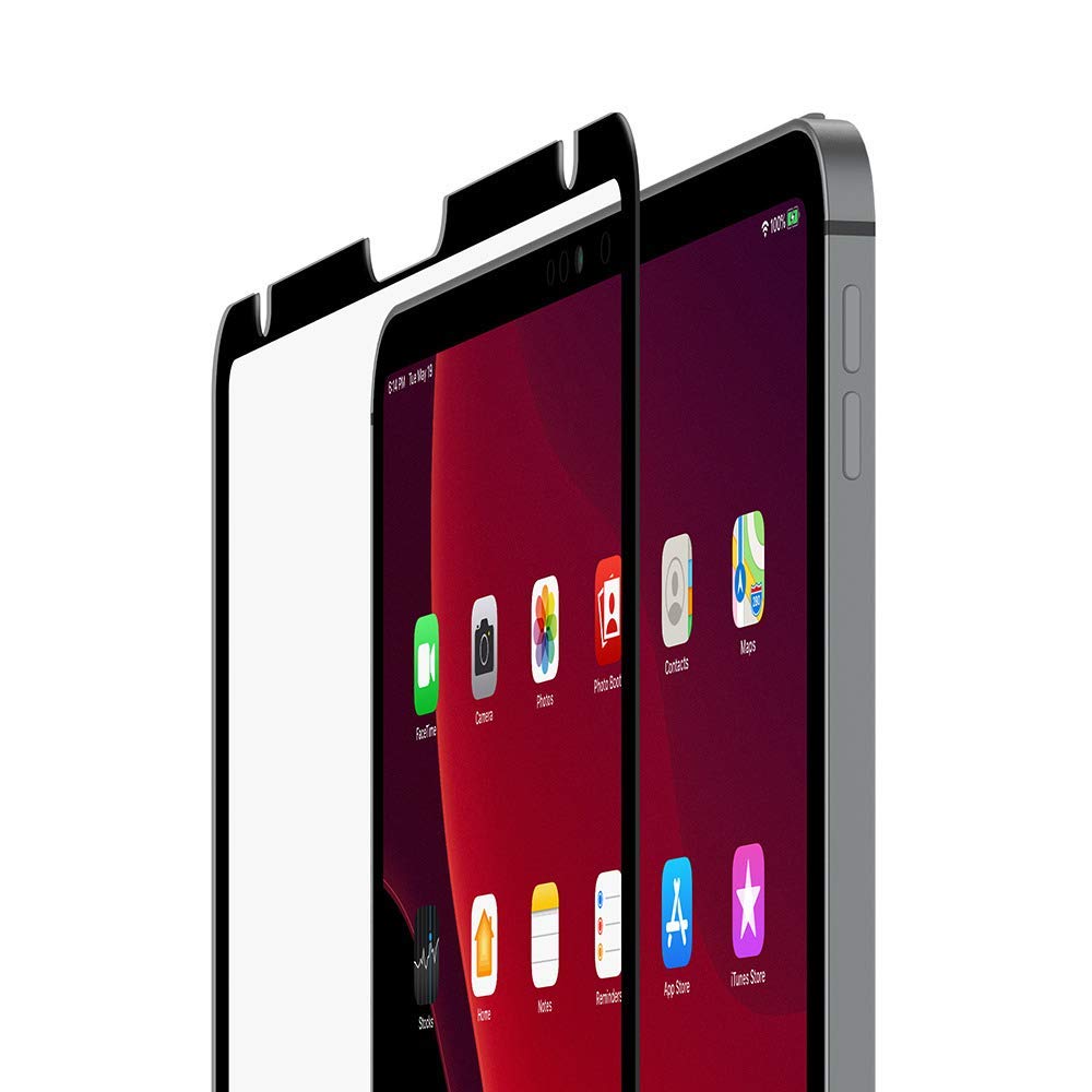 Belkin ScreenForce TruePrivacy Proteggi Schermo per iPad PRO 12.9, Pellicola Protettiva per Privacy, Rimovibile e Riutilizzabile, Trasparente