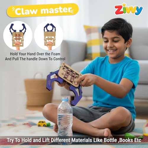 Image of Stem Toy Claw Master | Toys for Boys 7-14 Years | Science Experiment kit | Educational Toys for 3 Year Old | Puzzle Game for Kids 7 to 10 Years