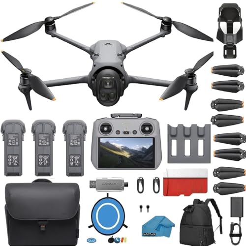 DJI Mavic 4 PRO Drone Fly More Combo 6K60 HDR, 100MP, 51-Min Max Flight Time, 18.6-Mile Range,...