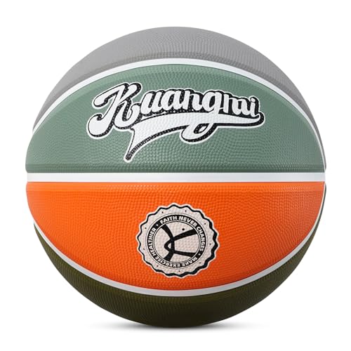 Kuangmi Vintage American Sport Basketball, Official Regulation Size 7 (29.5"),