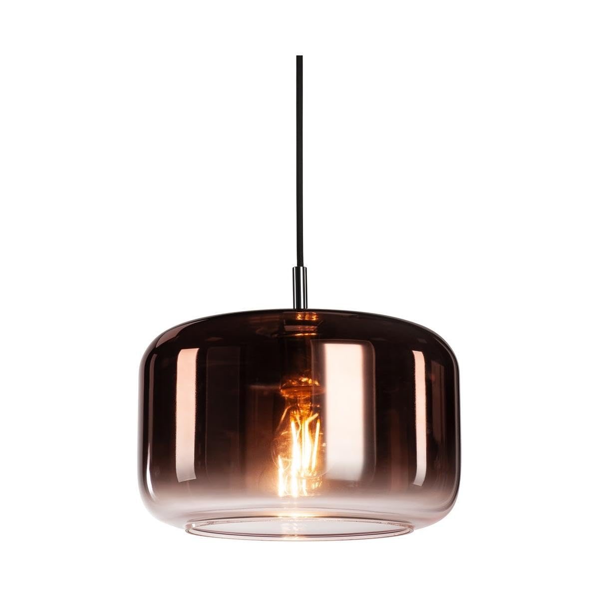 Lampa wisząca SLV PANTILO 28 / lampa do salonu, oświetlenie wewnętrzne, lampa wisząca do jadalni, LED, lampa sufitowa / E27 15W miedź