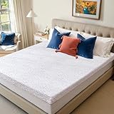 Photo Gallery subrtex coprimaterasso king size da 10 cm, in memory foam con infusione di gel, per chi dorme sul fianco, per chi dorme sullo stomaco, traspirante, con fodera rimovibile e lavabile Photo Gallery subrtex coprimaterasso king size da 10 cm, in memory foam con infusione di gel, per chi dorme sul fianco, per chi dorme sullo stomaco, traspirante, con fodera rimovibile e lavabile