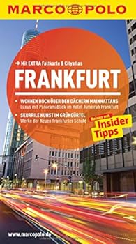 Paperback MARCO POLO Reiseführer Frankfurt: Reisen mit Insider-Tipps. Mit EXTRA Faltkarte & Reiseatlas [German] Book
