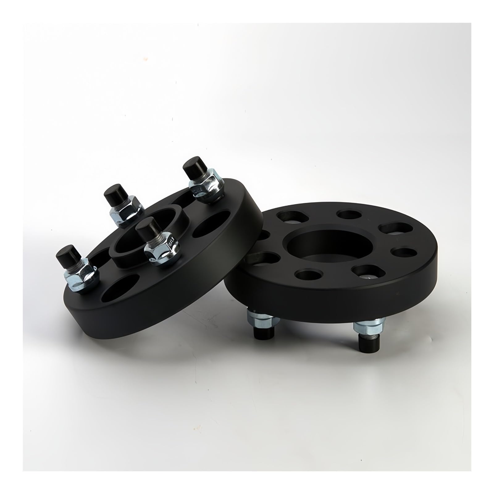 Entretoises de roue personnalisées, 2 pièces, adaptateurs Conversion PCD 4x110 à 4x100 4x108 4x130 4x114.3 4x98(2PCS 40mm Black)