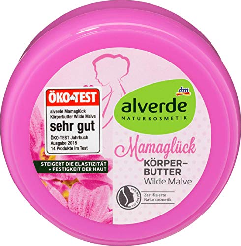 Preisvergleich Produktbild alverde NATURKOSMETIK Mamaglück Körperbutter Wilde Malve, 200 ml