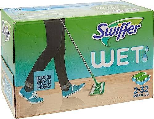 Swiffer Sweeper Wet Mopping Cloths Refills Open Window Fresh 32 Count Pack Of 2 #TOP1