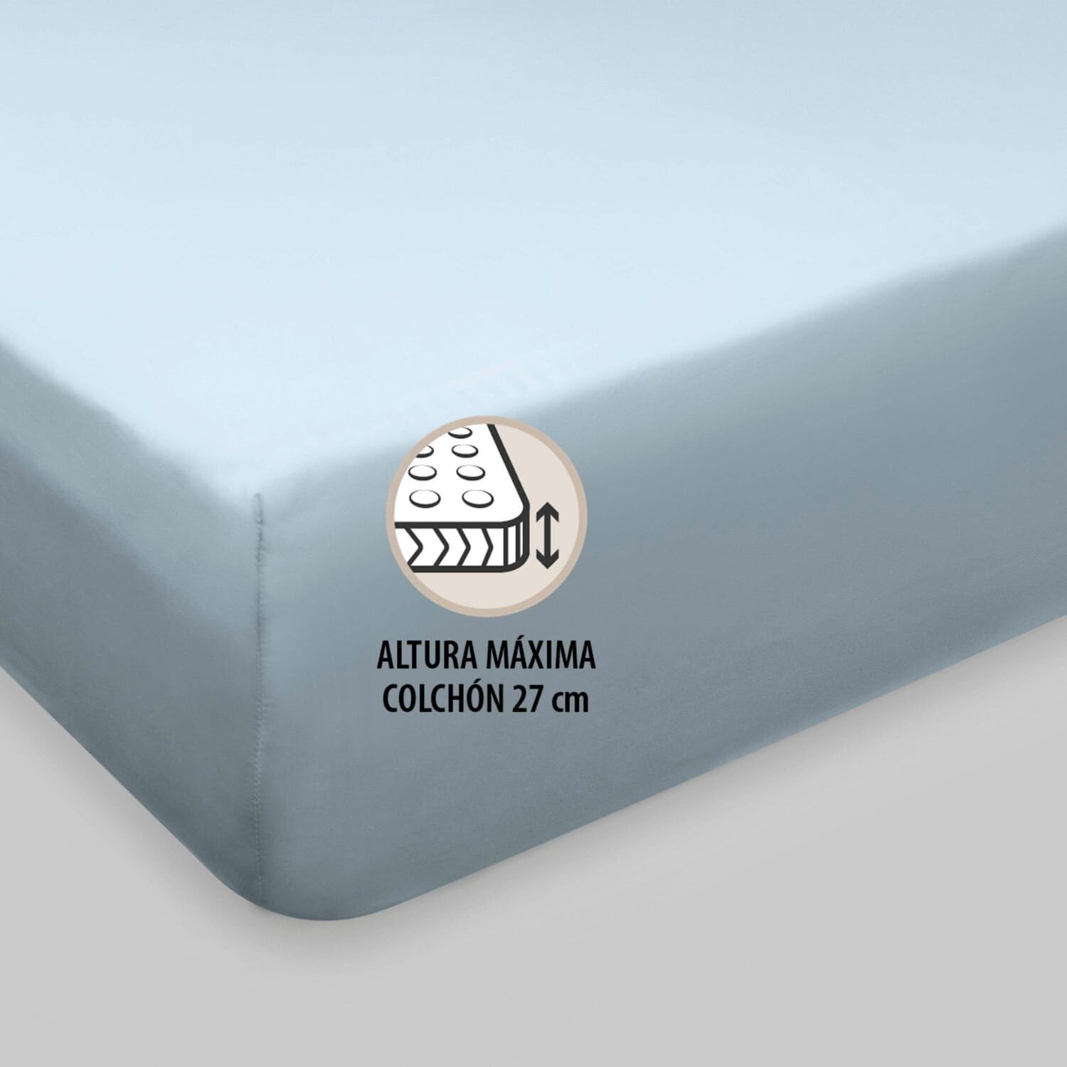 Burrito Blanco Bettlaken Aus 100% Baumwolle – Weich, Atmungsaktiv, Für Doppelbett (180 Cm Breit).