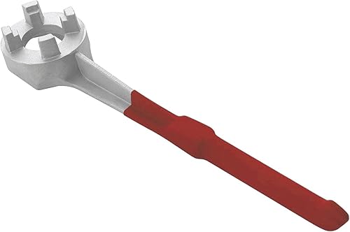 Miniatura 2 de Llave de tambor de aluminio, llave Bung, herramienta de abridor de barril para abrir tambor de 10, 15, 20, 30, 55 galones, se adapta a 2" y 34" Bung