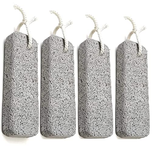 Maple Natural Pumice Stone for Feet Rectangle shaped, 4-Pack Lava Pedicure Tools Hard Skin Callus Remover for Feet and Hands - Natural Foot File Exfoliation to Remove Dead Skin, Heels, Elbows, Hands (B0BZZ5BPJ3) Amazon Price History, Amazon Price Tracker