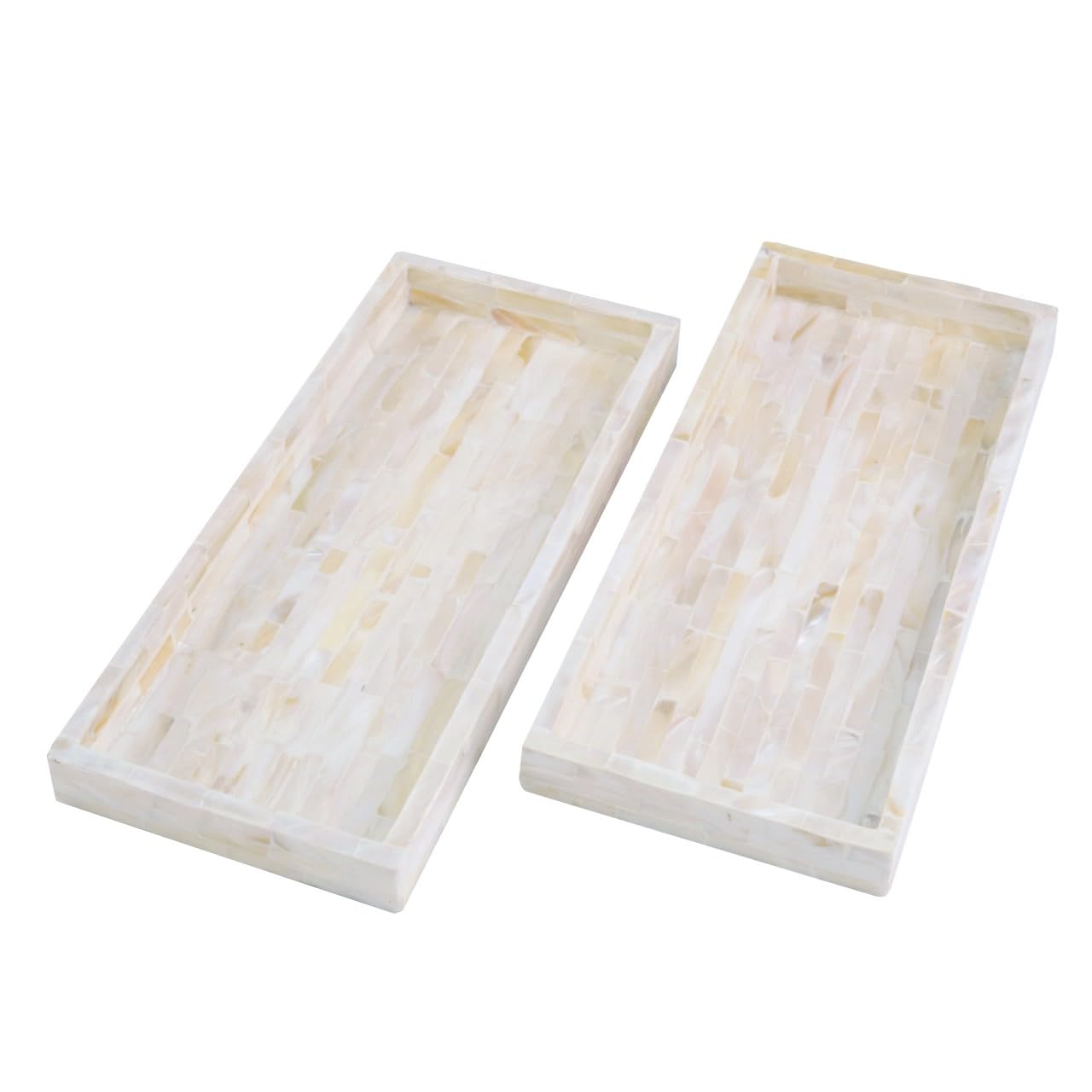 PEMAR Mother of Pearl Tray Set