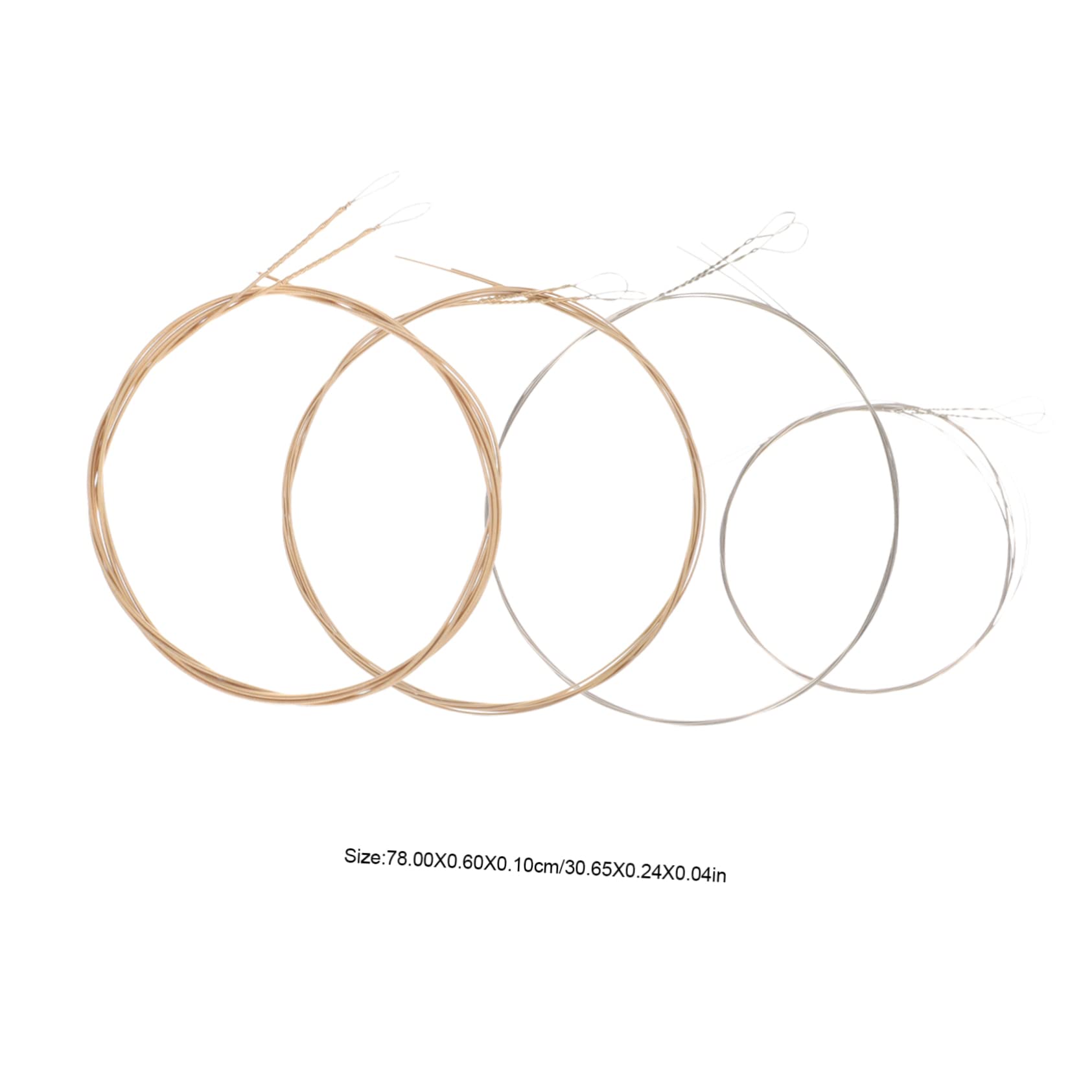 BESPORTBLE 1 Set Stainless Steel Mandolin Strings Acoustic Strings for Mandolins Durable Replacement Accessories for Musicians present