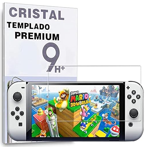 REY Protector de Pantalla para Nintendo Switch OLED, Cristal Vidrio Templado Premium | Ya disponible en tu tienda friki favorita! En mundofriki.es! REY Protector de Pantalla para Nintendo Switch OLED, Cristal Vidrio Templado Premium | Ya disponible en tu tienda friki favorita! En mundofriki.es!