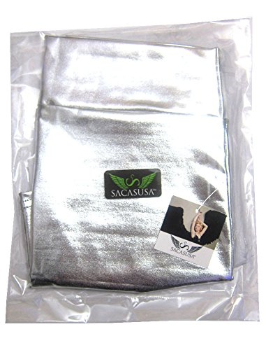 SACASUSA High Waisted Shiny Metallic Liquid Wet Look Pencil Skirt 10 Colors4