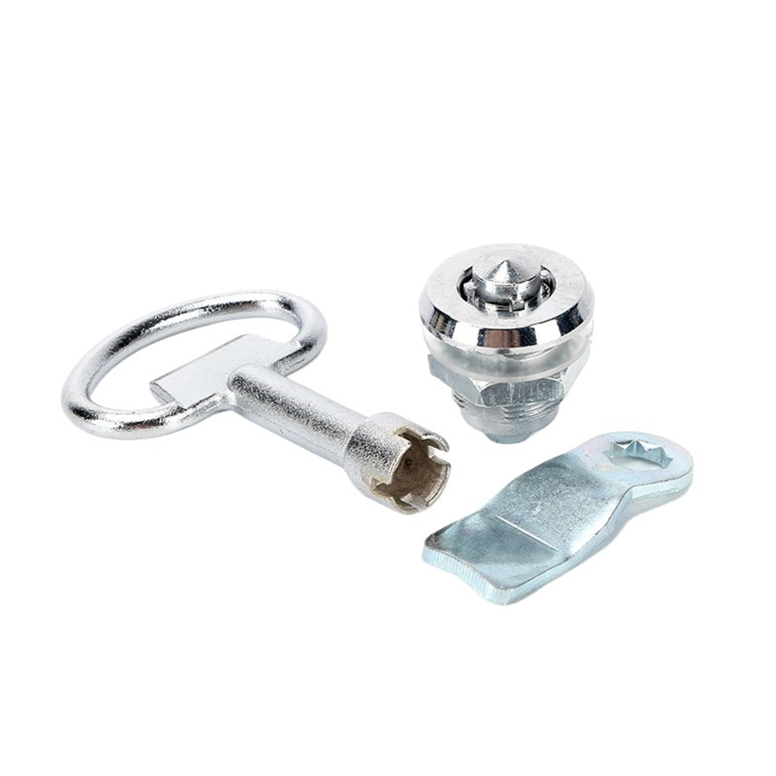 Cam Lock MS734 Zinc Alloy Quarter Turn Round Toolbox Lock
