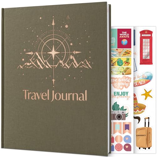 Skyline Travel Journal &ndash; Traveling Diary & Photo Journal &ndash; Vacation Essentials for Family, Men...
