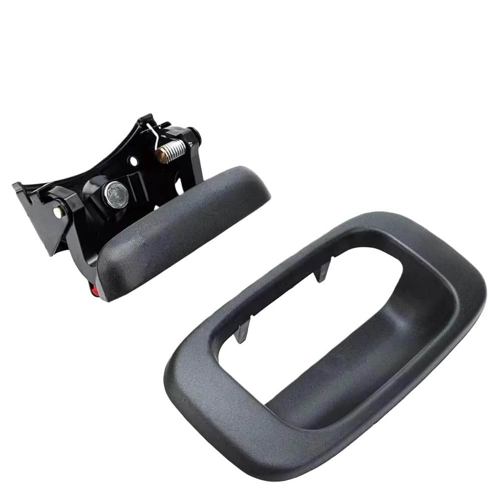 HIIAW Car Door Handle Cover Trim 15997911 15228541 Tail Door Handle for Silverado for Sierra 1999-2007