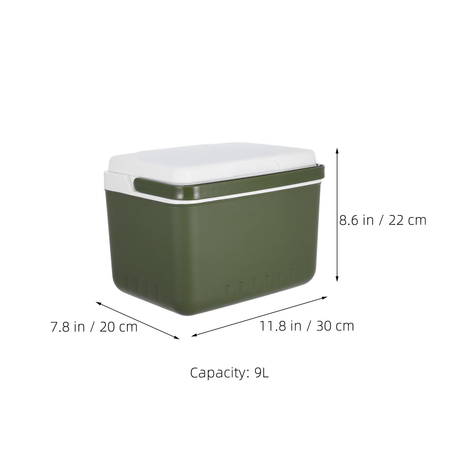 Healeved Glacière Portable Isotherme 9l pour Boissons et Aliments, Isolation Performante en PE et Polystyrène, pour Sorties en Plein Air et Pique-niques