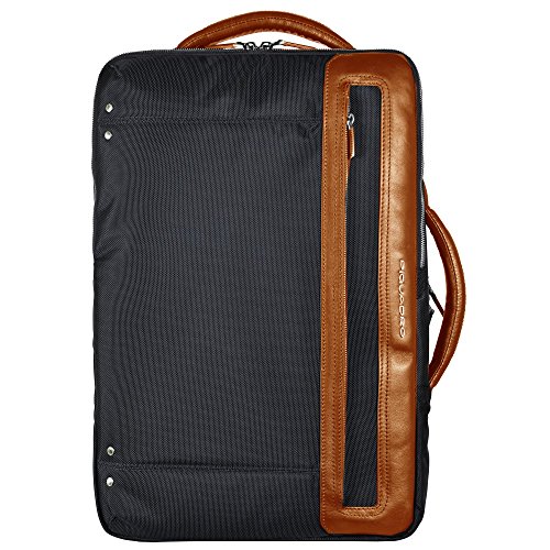 Preisvergleich Produktbild Piquadro Trolley Kollektion Link aus Leder und Stoff, Blau