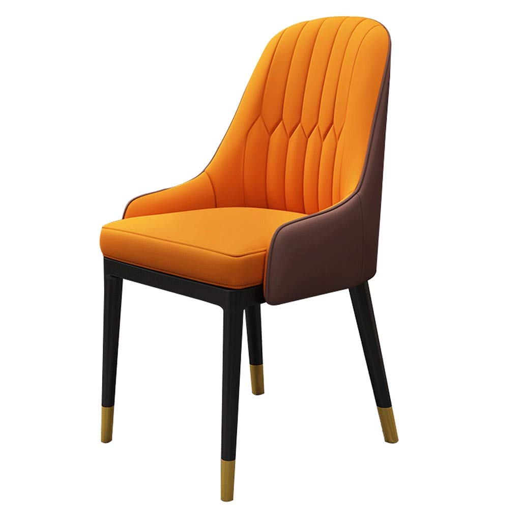 Chaise de salle à manger rembourrée à dossier haut pour salon et cuisine