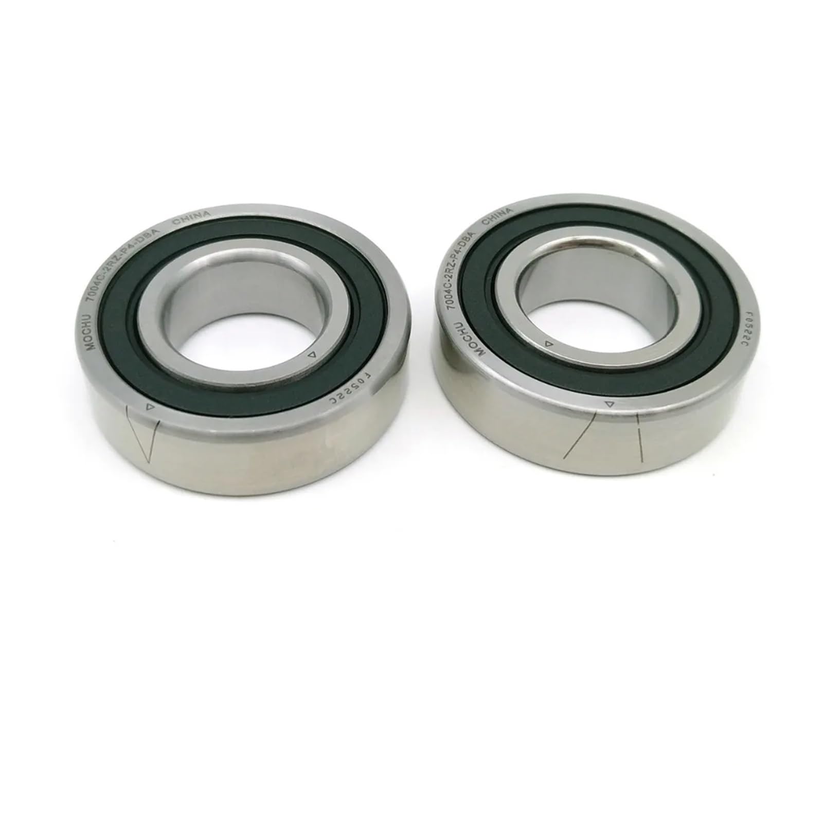 IVEKYKIBC 1 Pair 7004 7004C 2RZ 20x42x12 20x42x24 Sealed Angular Contact Bearings Speed Spindle