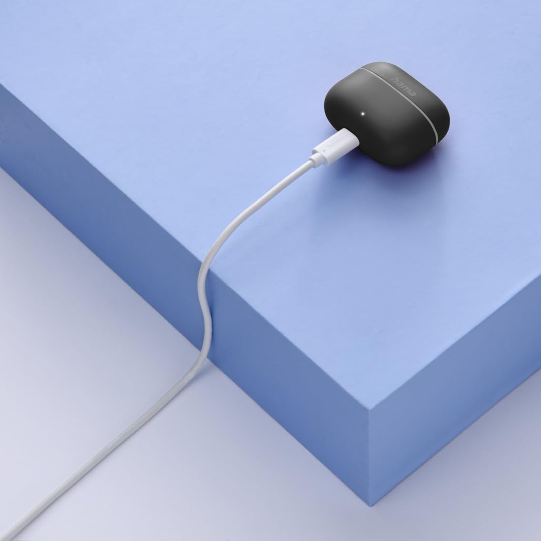 Hama słuchawki douszne true wireless freedom light II czarne (bluetooth 5.3, mikrofon, USB-C, rozmowy, Siri, asystent Google)