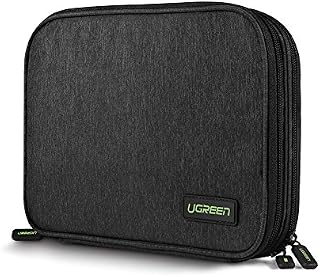 UGREEN Electronics Organizer Travel Cable Organizer Gadgets Bag Accessories for USB Cable Cord