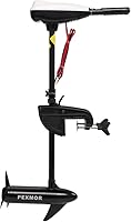 Vista 10 de PEXMOR Motor de arrastre eléctrico de 8 velocidades, motor eléctrico fuera de borda para barco con mango ajustable e indicador LED, montado