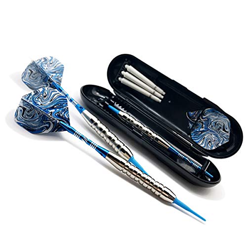 BIPY - Juego de dardos para dardos de 21 g, color azul Cover