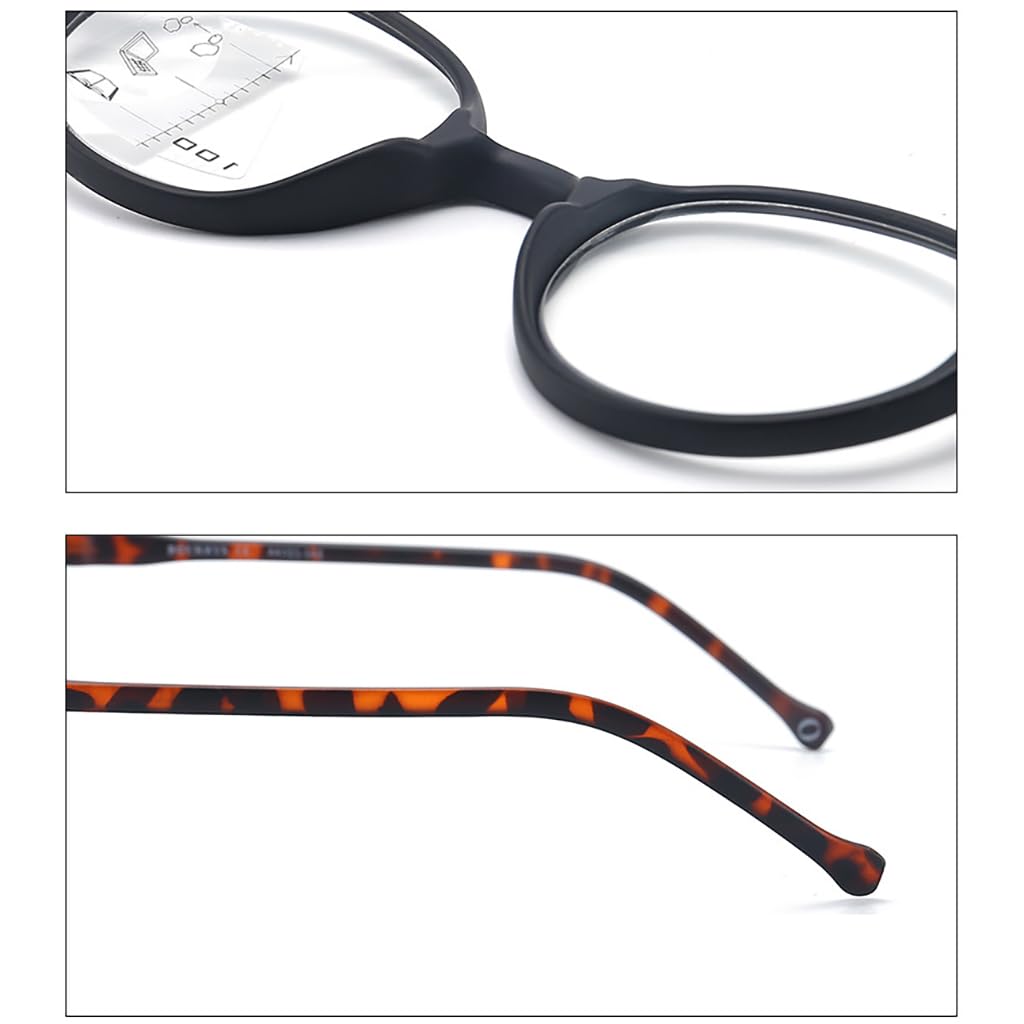 JIETIAN Gafas de Lectura Inteligentes con Zoom HD y Filtro de luz Azul para Mujer, Lentes asféricas de Resina,02,+2.0