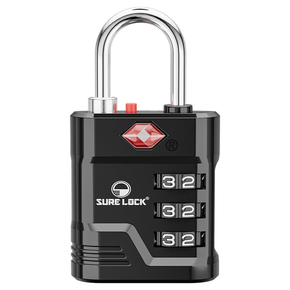 SURE LOCK TSA Approved Luggage Lock