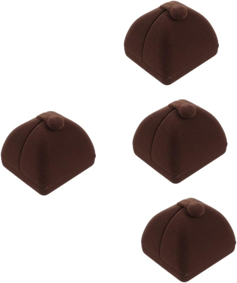 TAKESH ボックスリングボックス プロポーザルリングケース ベルベットリングケース 結婚指輪ホルダー 婚約指輪ケース 結婚指輪ケ