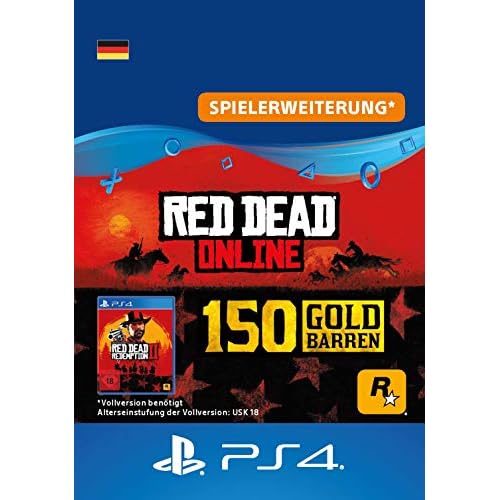 Rockstar Games Red Dead Redemption 2: 150 Goldbarren (DLC) - PS4 Download Code