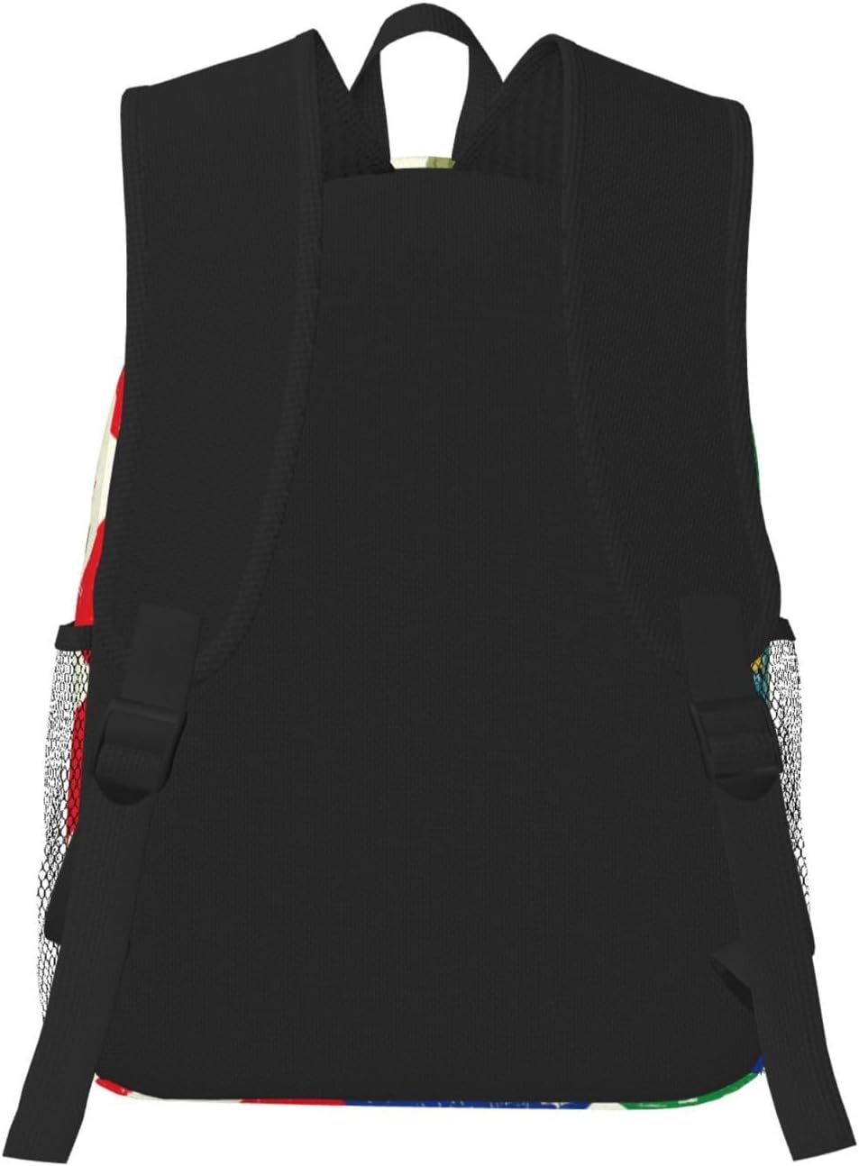 Mexican American Flag Backpack Large Sports Bag, Best for Basketball, Soccer, Volleyball, Swim, Gym, Travel