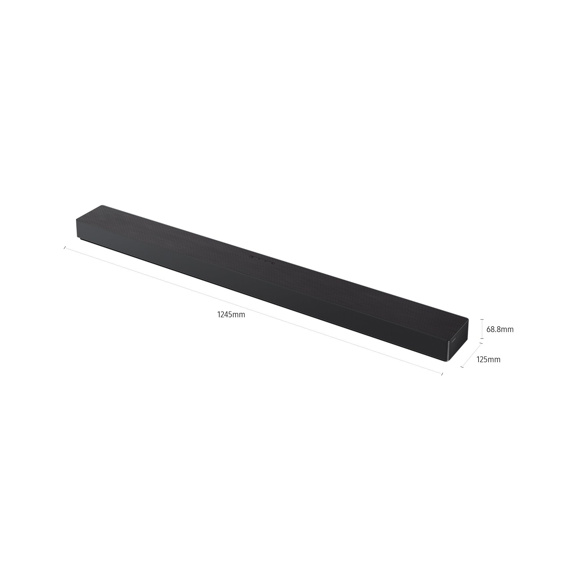 Samsung Q-Serie Soundbar HW-QS90H/XC 7.1.2 Canali, All-In-One Soundbar, Wireless Dolby Atmos, DTS XConvertible Fit, Q-Symphony, Connessione TV Wireless, 2026