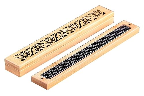 Vamior B Aromatherapy Censer Wooden Lying Tray Zen Meditation Room Decor(B)