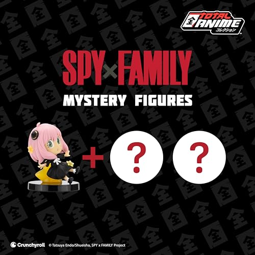 Image of Total Anime SPYxFAMILY 2-Inch Scale Chibi 3-Pack - Three 2-Inch Scale Mini-Figures with Display Bases