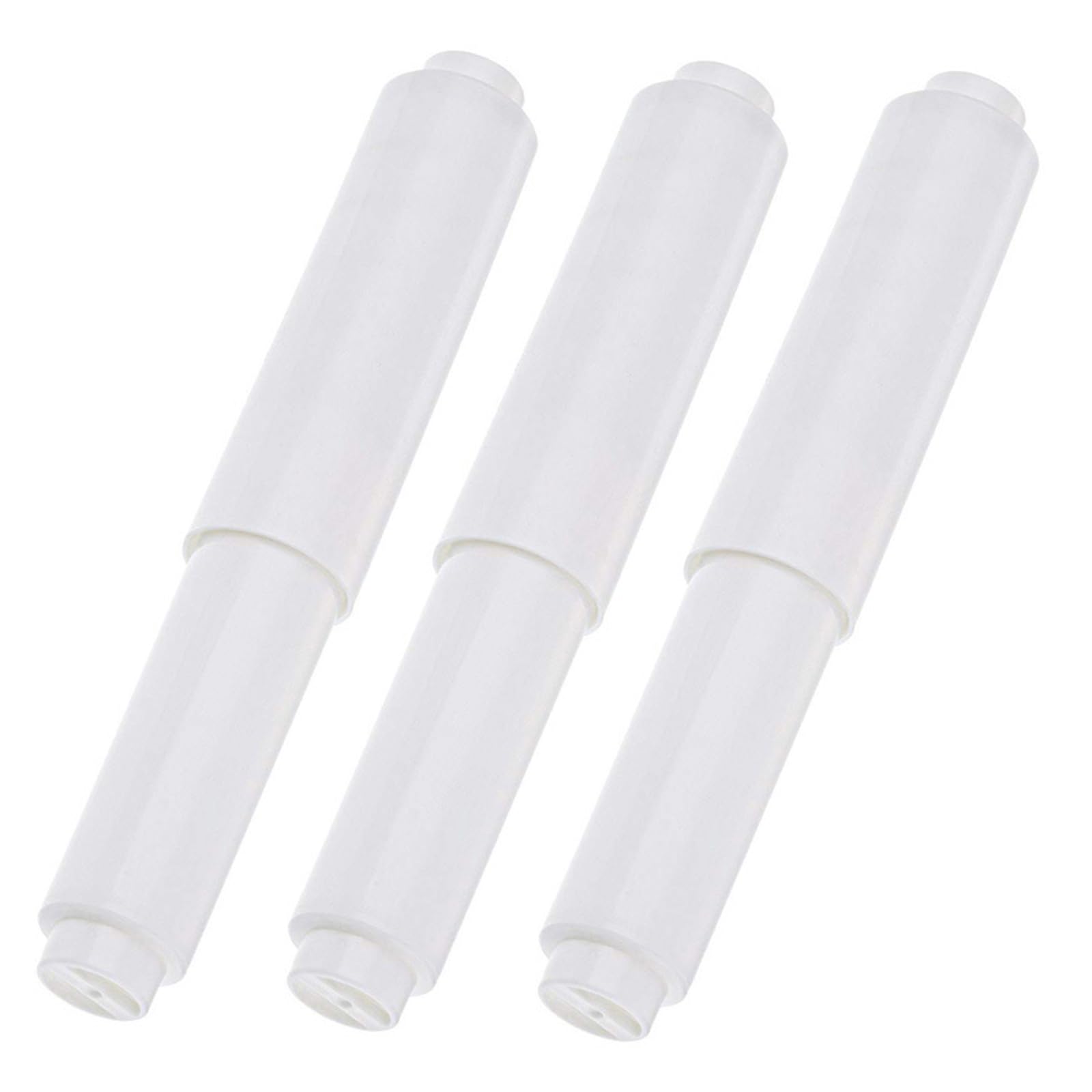 Kalttoy 3Pcs Tissue Rollers Retractable Paper Holder Spindles Roll Spring Rod for Home and Hotel Use Tissue Rollers