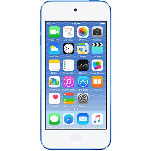 Apple iPod Touch 32GB Blue (6th Generation) MKHV2LL A (Renewed)