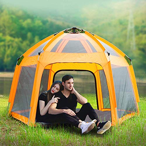 Tente étanche pop-up automatique 3-5 places de camping léger et facile à monter - 6