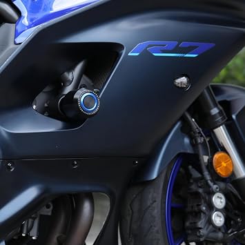 R7 Frame Sliders Fit For YZF R7 2021-2023 2024 2025 + | YZF-R7 Falling Protect Crash Sliders Protect YZF-R7 Falling protector Accessories BE