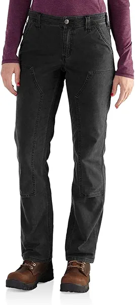Carhartt Womens Rugged Flex Loose Fit Canvas Double-Front Work